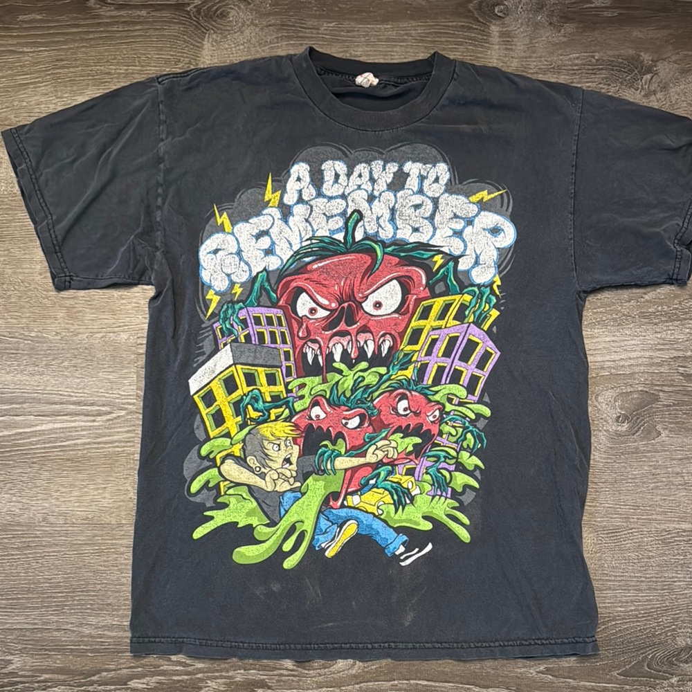 A Day To Remember Black Graphic T-Shirt